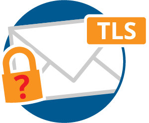 encrypting emails with TLS only works to a certain degree