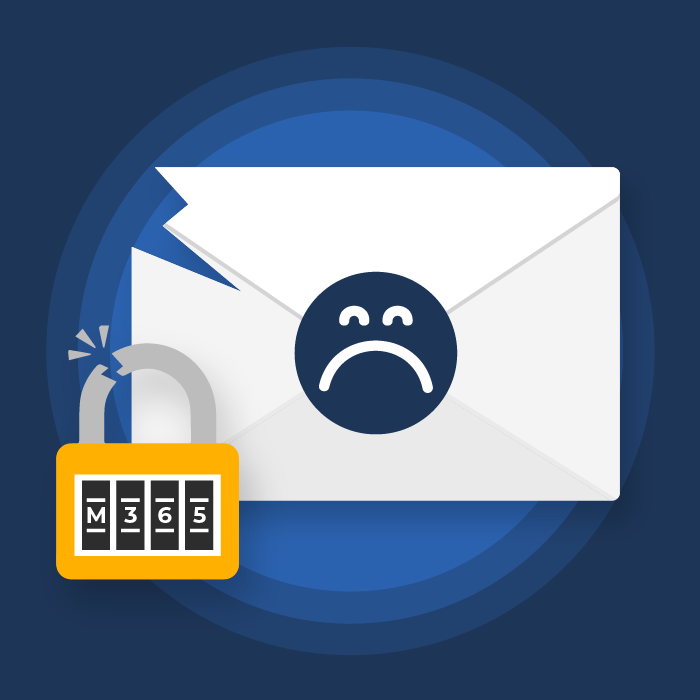 Inadequate mail encryption with M365